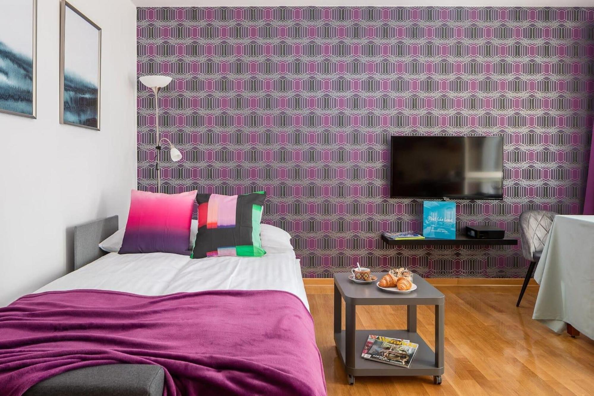 Elektoralna 12A - Colorful Apartment With Balcony By Noclegi Renters 华沙 外观 照片